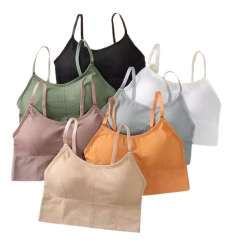 Pack 2 Brasier / Sport Bra / Sostén  Sujetador Danza Deporte