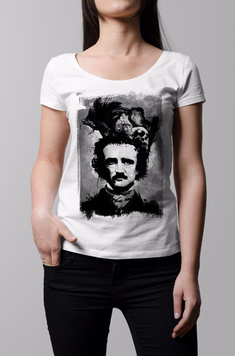 Remera Mujer Arte Edgar Allan Poe | B-side Tees
