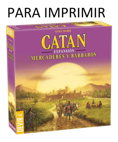 Imagen 4 de 5 de Catan + Expansiones (para Imprimir)