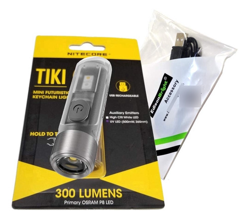 Linterna Nitecore Tiki 300 Lumens