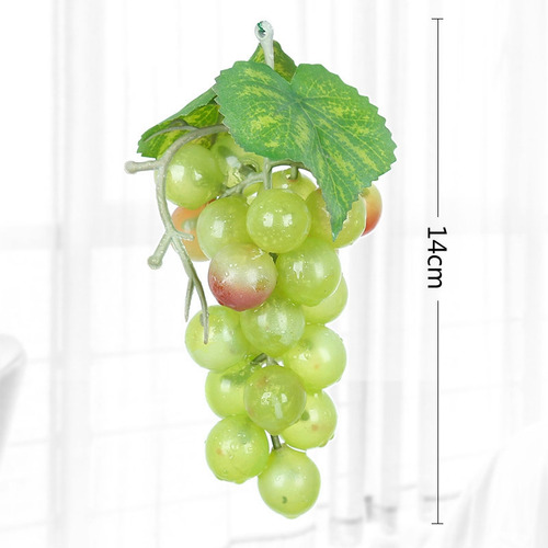 Simulación De 12 Racimos De Uvas Artificiales, Decorativas Y