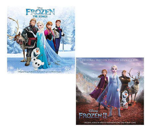 Cd: Frozen - Frozen Ii - Original Soundtrack 2 Cd Album Bund