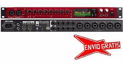 Ftm Preamplificador Microfono Focusrite Clarett 8pre  Interf