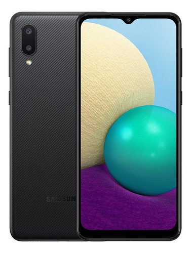 Samsung Galaxy A02 64 GB negro 3 GB RAM