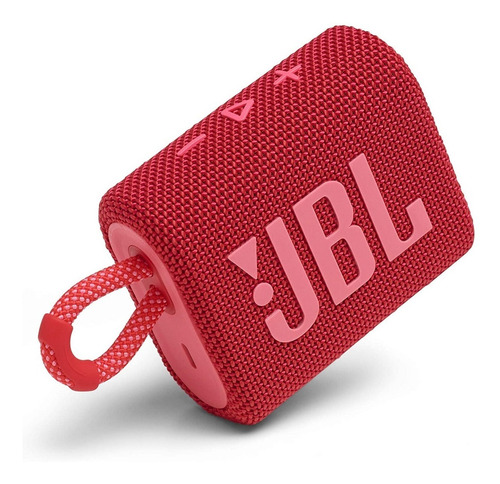 Imagen 3 de 9 de Parlante Jbl Go 3 Jblgo3redam Rojo