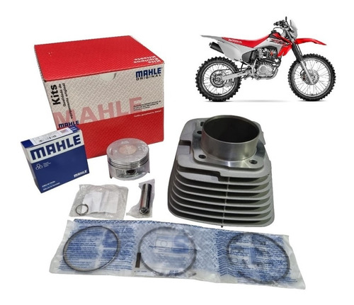 Kit Cilindro Y Piston Honda Crf 230 Mahle Brasil - Fas Motos