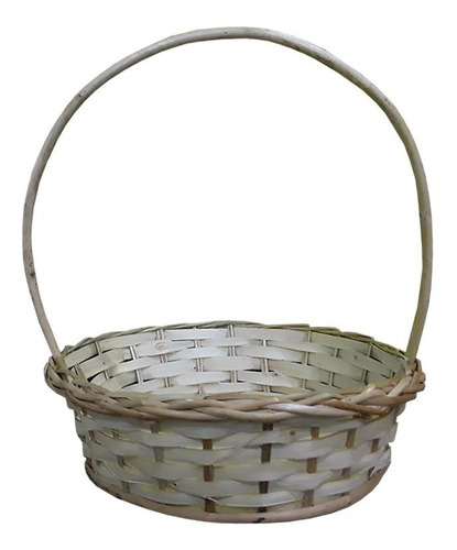 Cesta De Vime Redonda Pequena - 18cm