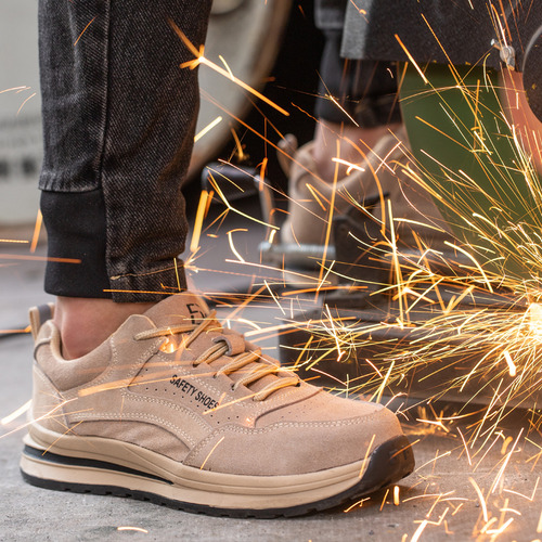 Botas De Segurança, Sapatos De Trabalho À Prova De Furos, Ma