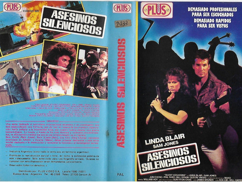 Asesinos Silenciosos Vhs Sam Jones Linda Blair 1988