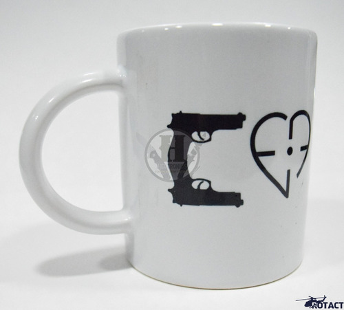 Vaso Taza Ceramica Coexist W Edc Rotact Police Army Armas