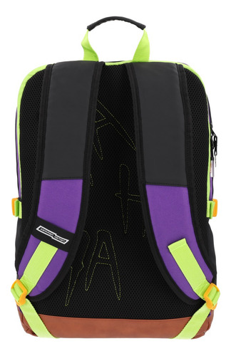 Dc Comics Mochila Guasón Con Portalaptop Edición Limitada Color Lila Diseño De La Tela Lisa