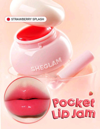 Sheglam Labial Hidratante En Gelatina Guava Glow Strawberry Splash