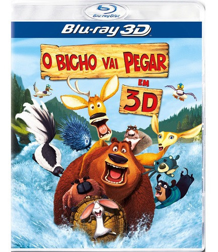 Blu Ray O Bicho Vai Pegar 3d Original Lacrado