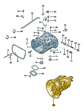 Caixa Cambio Completa Original Zf 9s1310td - 2t2300043m | MercadoLivre
