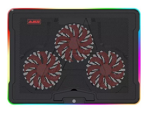 Imagen 2 de 3 de Base Enfriadora Para Notebook Rgb - Ajazz Anc160 Negra