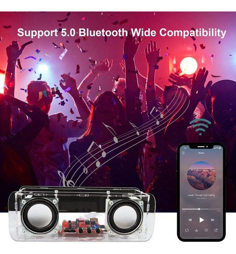 Kit De Soldadura De Altavoz Compatible Con Bluetooth, Kit El