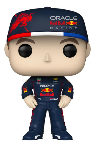 Max Verstappen 03 Red Bull Formula 1 Funko Pop Racing Nuevo