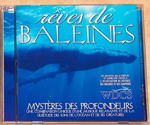 ° Rêves De Baleine: Mystères Cd Musica Relajación P78