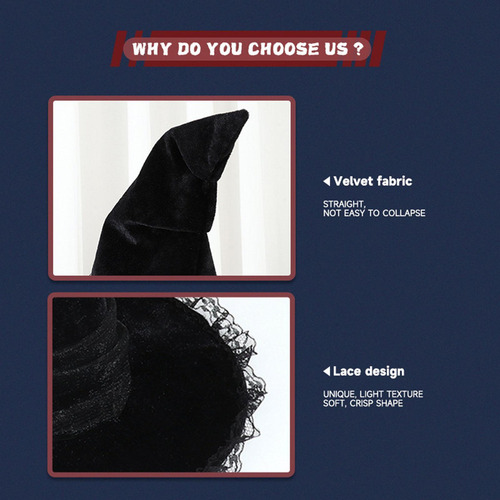 *para Chapéu De Bruxa De Halloween Chapéu De Bruxa De Ponta