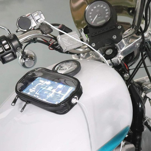 Bolsa Móvel Magnética Para Motocicleta, Tanque Impermeável P