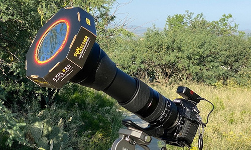 Filtro Solar 140mm - 204mm Telescopio Astronomía