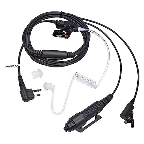 Hys Surveillance 3-wire Auricular Con Ptt/mic, Tubo 72xbi