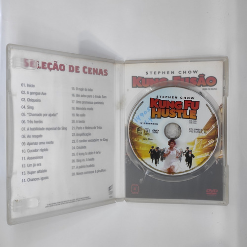Dvd Kung-fusão - Stephen Chow Filmes Em Dvd Original
