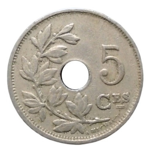 Bélgica 5 Centimes 1920  2ts#3