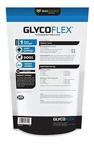 Vetriscience Laboratorios Glycoflex 1 De La Cadera Y Articul