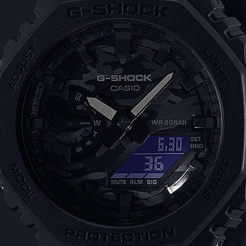 Imagen 4 de 6 de Reloj Casio G-shock Youth Camuflaje Ga-2100ca-8acr