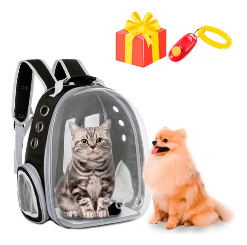 Mochila Transportadora Para Gato Y Perro De Viaje Portátil