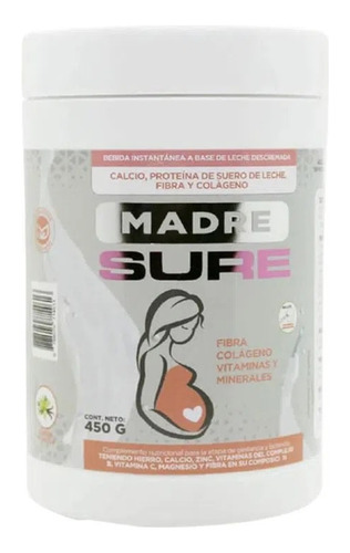 Suplemento Nutricional Madre Sure Frasco 450 G