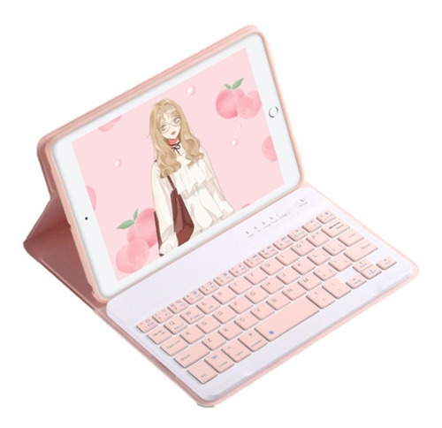 Funda Carcasa C/ Teclado Bluetooth Para iPad Mini 4 / Mini 5