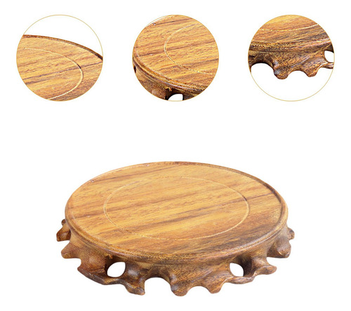 3 Base Tetera Base De Acuario Estatua De Buda Soporte 8cm