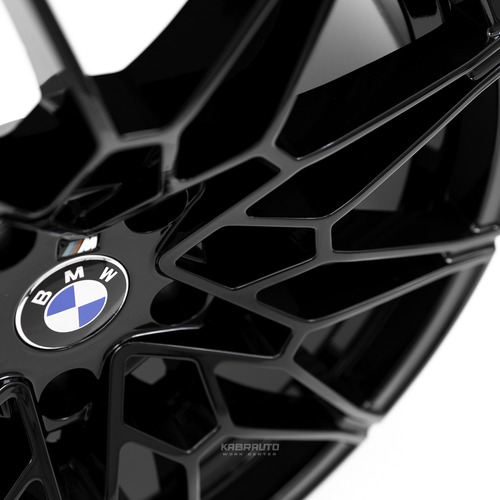 Rodas 18 Bmw M3 G80 2 Talas 5x120 F30 320i 328i 335i 125 118 Cor Preto