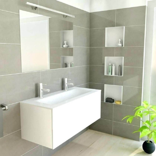 Imagem 2 de 3 de Nicho Para Banheiro E Cozinha Parede Embutir 30x60cm Cores
