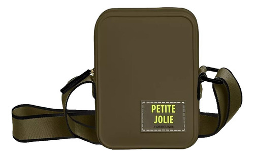 Bolsa Feminina Petite Jolie Urban Alça Transversal Pequena Cor Verde Oliva