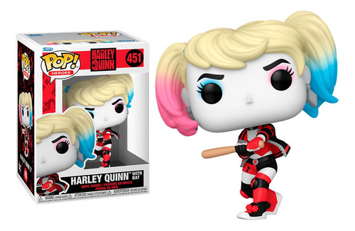 Funko Pop! Dc Super Heroes: Harley Quinn With Bat #451