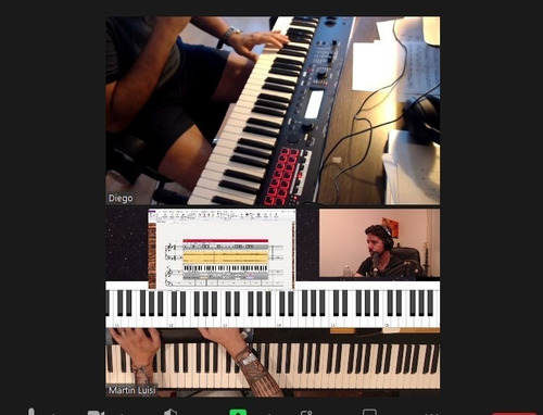 Imagen 2 de 6 de Clases De Piano Y Teclado Midi / Zona Oeste Y Clases Online