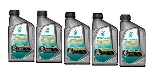 5 Óleos De Motor Petronas Syntium 800 15w-40 Semi-sintético