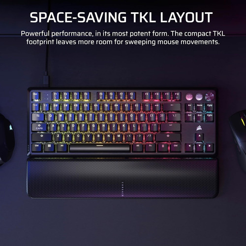 Corsair K70 Pro Tkl Rgb Teclado Mecánico Con Cable