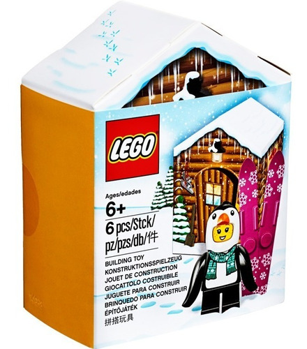 Lego Cabaña De Invierno Chica Pingüino Iconic 5005251 