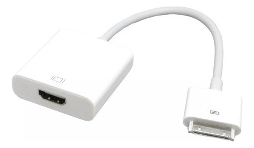 Adaptador Hdmi Apple iPhone iPod 4s 3G TV digital HD