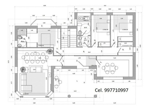 Dibujo Plano Autocad Revit Inventor