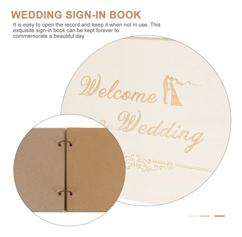 Libro De Visitas, Minilibro De Autógrafos Para Bodas