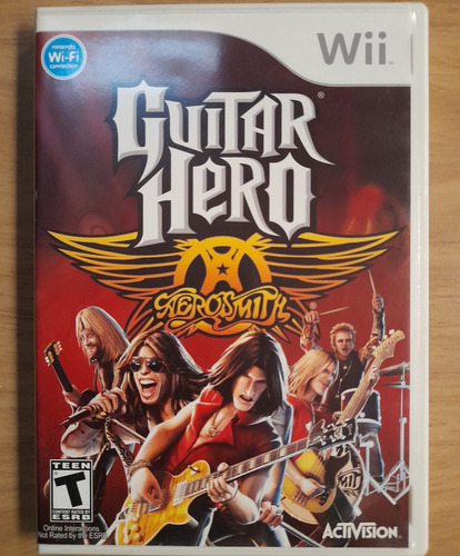 Videojuego Guitar Hero Aerosmith Para Nintendo Wii