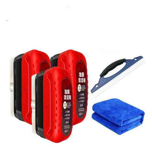 S Automotive Oil Film Cleaning Brush, Oil Film Cleaning