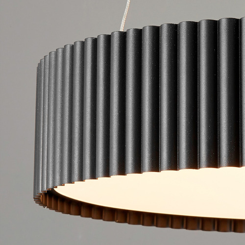 Lampara Colgante Zumo L 61cm 44w Dabor Deco Calido 3000k Estructura Negro
