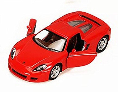 Kinsmart 1-36 Escala Diecast Porsche Carrera Gt En Color Roj