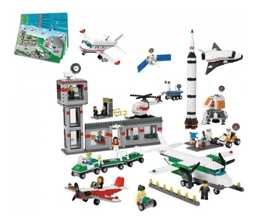 Imagen 1 de 6 de Set Espacio Y El Aeropuerto Lego Education